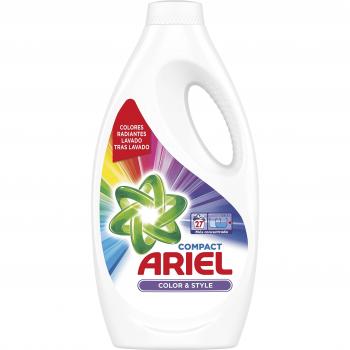 Ariel Colour - Detergente Líquido, elimina las manchas a la primera para una limpieza adecuada, 1.485 L, 27 lavados