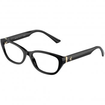 Armazones para Mujer Jimmy Choo JC3015 5000 Negros, Lentes Recetados de 53 mm, Gafas Recetadas Negras