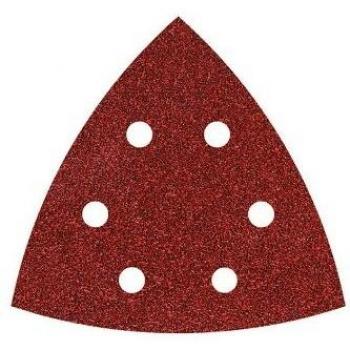 wolfcraft 1787000 1787000-20 Discos autoadhesivos corindón Grano 60,120,240 Perf, 105mm, Set de 20 Piezas