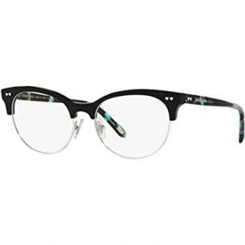 Tiffany & Co. Tf2156-8001 lente del marco W/lente clara demostración Negro/Plata
