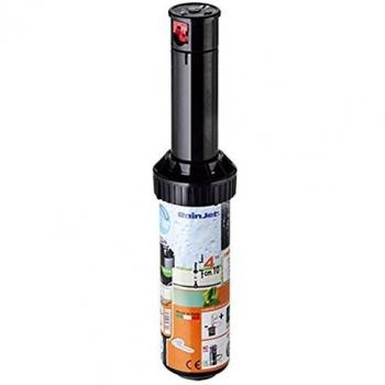 Irrigador a turbina media distancia Claber 90474, alcance de 4 a 9 m, regulable y con accesorios intercambiables