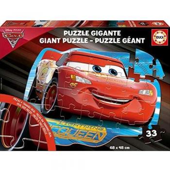 Educa Borrás - Puzzle Cars Suelo Gigante, 33 Piezas