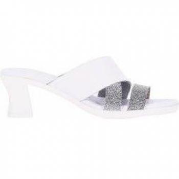 Chika10 ARTEMISA 01 Sandalias de Tacón para Mujer Color Plata/Metal-Silver