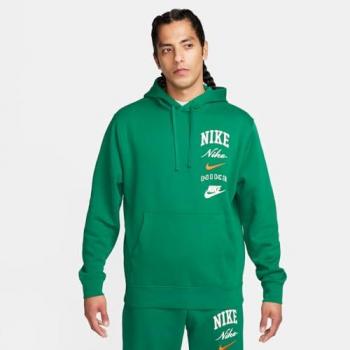 Sudadera con capucha Nike Club Fleece Verde Hombre Talla L