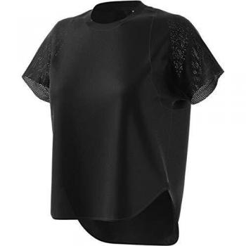 adidas W ID Mesh tee Camiseta de Manga Corta, Mujer, Negro