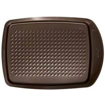 Bandeja Para Horno Asimetría Pyrex Antiadherente Inox 25X33 Cm