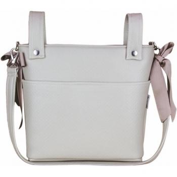 Bolso para silla de paseo Rosy Fuentes - Talega con diseño moderno, fabricado en materiales resistentes, amplio espacio de almacenamiento, múltiples compartimentos y correas ajustables