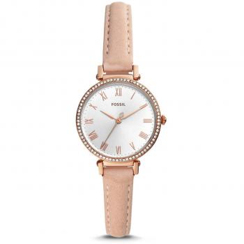 Fossil Kinsey Three-Hand Blush Leather Women's Watch ES4445