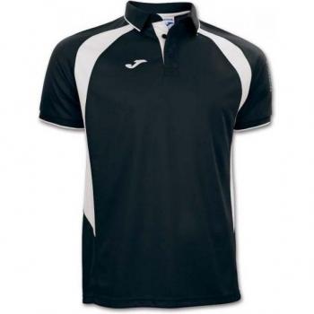 Joma - Polo champion iii negro-blanco m/c para hombre