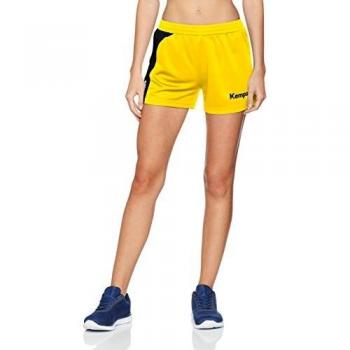 Kempa - Peak Shorts Woman, Color Amarillo,Negro, Talla XXL
