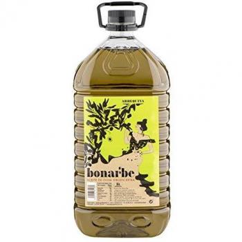 ACEITE BONARBE, caja de 3 garrafas de 5 litros , aceite de oliva virgen extra variedad arbequina.