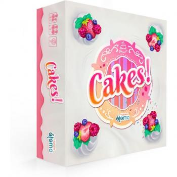 Juego de Mesa Cakes: Divertido juego party de habilidad para niños a partir de 5 años - Editorial Atomo Games