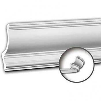 Cornisa Flexible Neoclásica Profhome 150209F Estuco Blanco 2 m
