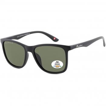 Montana MP6 Polarized Men's Sunglasses Black 54mm