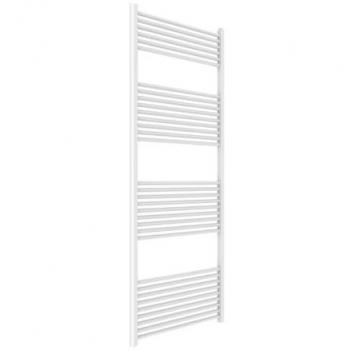 Toallero de Baño Calentador 75x180 en Acero Blanco