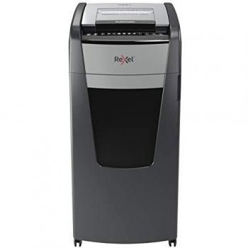 Rexel Optimum Autofeed Destructora de Papel de Alimentación Automática con Corte en Partículas P4, 750 Hojas, Papelera de 140 L, con Ruedas, 2020750X