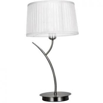 FABRILAMP Sobremesa Magni 1xE27 Cromo Blanco