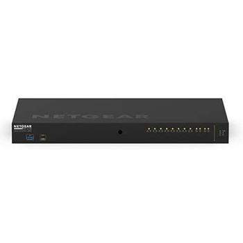 Netgear M4250-10G2XF-PoE++ (GSM4212UX) Managed L2/L3 Gigabit Ethernet with Power Over Ethernet Feature, 1U Black