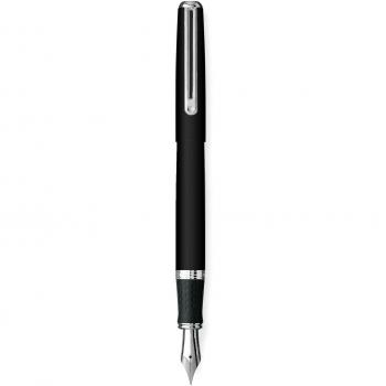 Inoxcrom I66585466 - Pluma de titanio, acabado mate, color negro y cromado