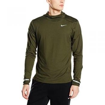 Camiseta para hombre Nike element Marrón Cargo Khaki/Reflective Silv Talla:large