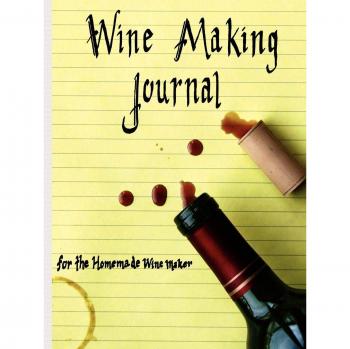 Homemade Wine Maker's Journal: A Comprehensive Guide by Adam Courtney