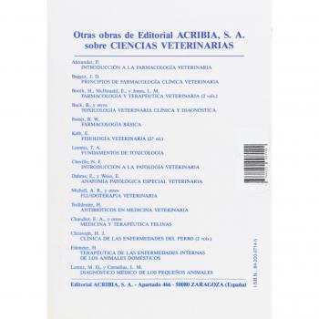 Terapeútica antimicrobiana veterinaria