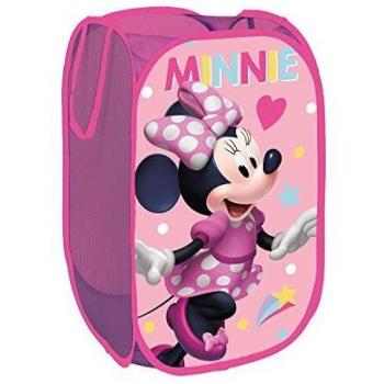 Arditex wd13982 contenedor organizador textil rectangular de 36x36x58cm de disneyminnie