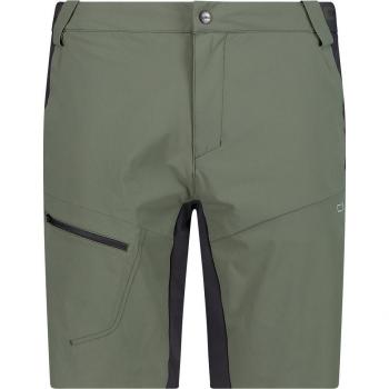 CMP Pantalón Corto de Montaña para Hombre Verde (Modelo Light Stretch, Talla XL)