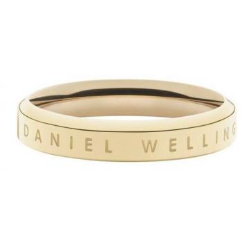 Anillo Clásico de Acero Inoxidable Daniel Wellington 54 Dorado DW00400079