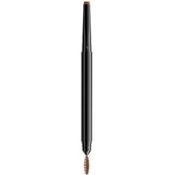 NYX Professional Makeup Lápiz de cejas Precision Brow Pencil, Dos lados: lápiz de cejas y cepillo espiral, Fórmula vegana, Tono: Auburn