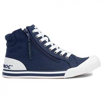 Rocket Dog Women's Jazzin Cotton Sneakers - Blue, Size UK 6