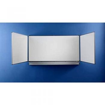 Panel Mural Plegable Eurokraft Pro de Chapa de Acero Emaillada 4060 x 1030 mm