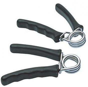 Tunturi-Fitness 14TUSFU141 Handgrips, Unisex Adulto, Negro, Talla Única