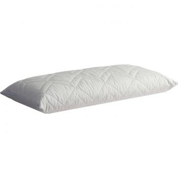 Almohada Visco Cotton VELFONT con núcleo de Viscoelástica y doble funda acolchada de Algodón Ecológico BCI y FSC