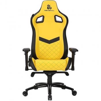 Silla Gaming Newskill Osiris Polipiel Negra/Amarilla