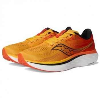 Saucony Ride 18 Men's Neutral Running Shoes - Orange - Size 11