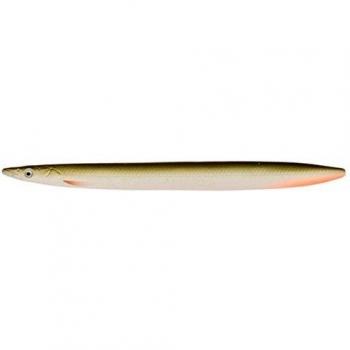 Savage Gear Line Thru Arena anguilas durchlauf intermitente 12,5 cm 19 g, Matt White Tobis