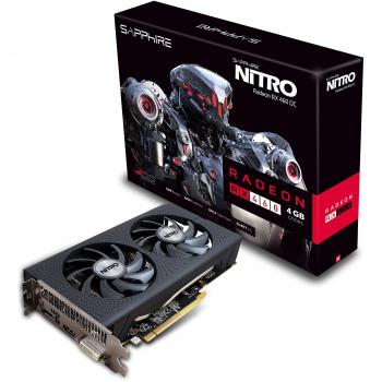 Sapphire 11257-02-20G Radeon RX 460 4GB GDDR5 - Tarjeta gráfica
