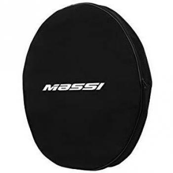 Massi 50393 Bolsa Porta Rueda Acolchada, Deportes y Aire Libre, Negro, Talla Única