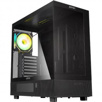 Abysm Gaming Danube Sava H400 Full Tower Doble Cristal Templado USB-C Negra