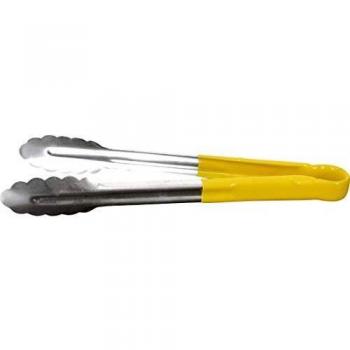Vogue CB157 pinzas para servir, amarillo