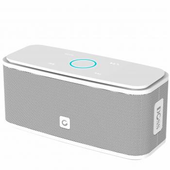 DOSS SoundBox Bluetooth 4.0 Touch Speakers with 12W HD Sound and Bold Bass Handsfree 12H playtime for Phone Tablet TVGift ideasWhite
