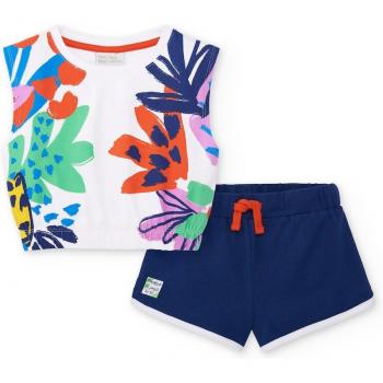 Conjunto de niña Tuc Tuc Jungle de camiseta sin mangas y short con cordón de ajuste