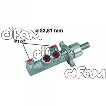 Cilindro Principal de Freno METZGER 202-366 para Vehículos con Sistema Antibloqueo PEUGEOT 406 Berline y Coupe, Aluminio, 23.8 CIFAM