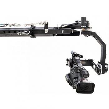 Movofilms Spin-3 (3-Axis) Motorized Pan Tilt Roll Head Slip Ring & Travel Bag for Camera Weight Upto 15kg/33lbs (MF-PT-SPIN-3) For Jib Camera Crane Tripod Mount
