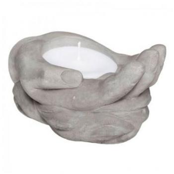 Repelente de mosquitos Atmosphera Vela Gris (9,5 x 15 x 9 cm)
