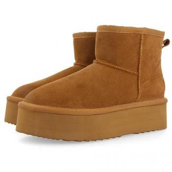 Botas Australianas de Mujer Gioseppo modelo Bancroft en color Marrón con Plataforma
