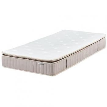 Colchón de muelles ensacados y látex duro 90 x 200 cm con funda extraíble de poliéster, diseño de 7 zonas Daydream