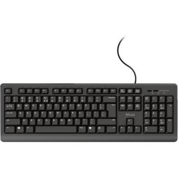 Trust Taro Teclado Negro Qwerty Español