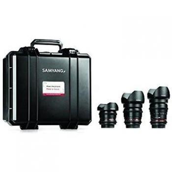 Kit Samyang VDSLR Cine 8mm, 16mm, 35mm para Nikon F
